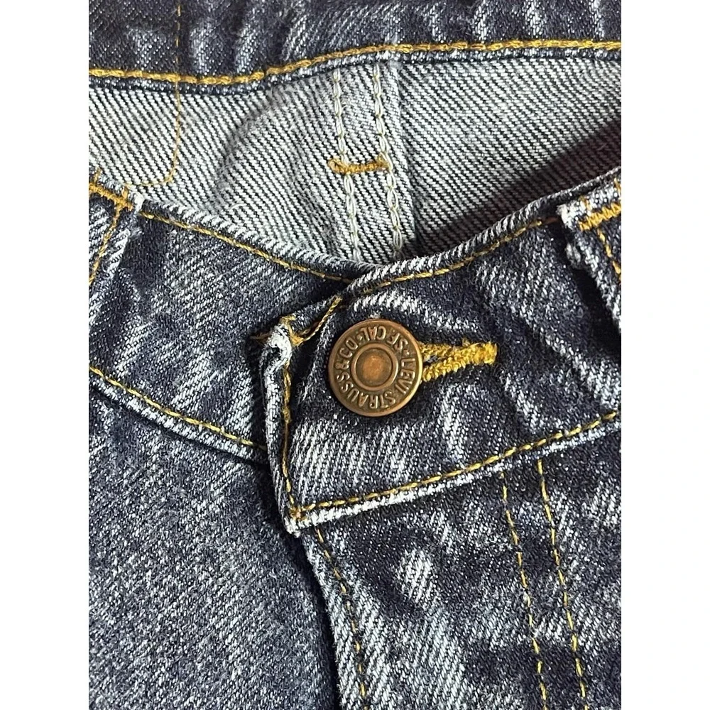 Vintage Levis Jeans Mens Blue Acid Wash‎ 506 Denim Made USA 32x32 bag 11